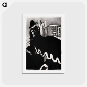 アートポストカード-Ultime Ballade - アンリ ド トゥールーズ ロートレック Postcard.