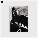 アートポストカード-Ultime Ballade - アンリ ド トゥールーズ ロートレック Postcard.