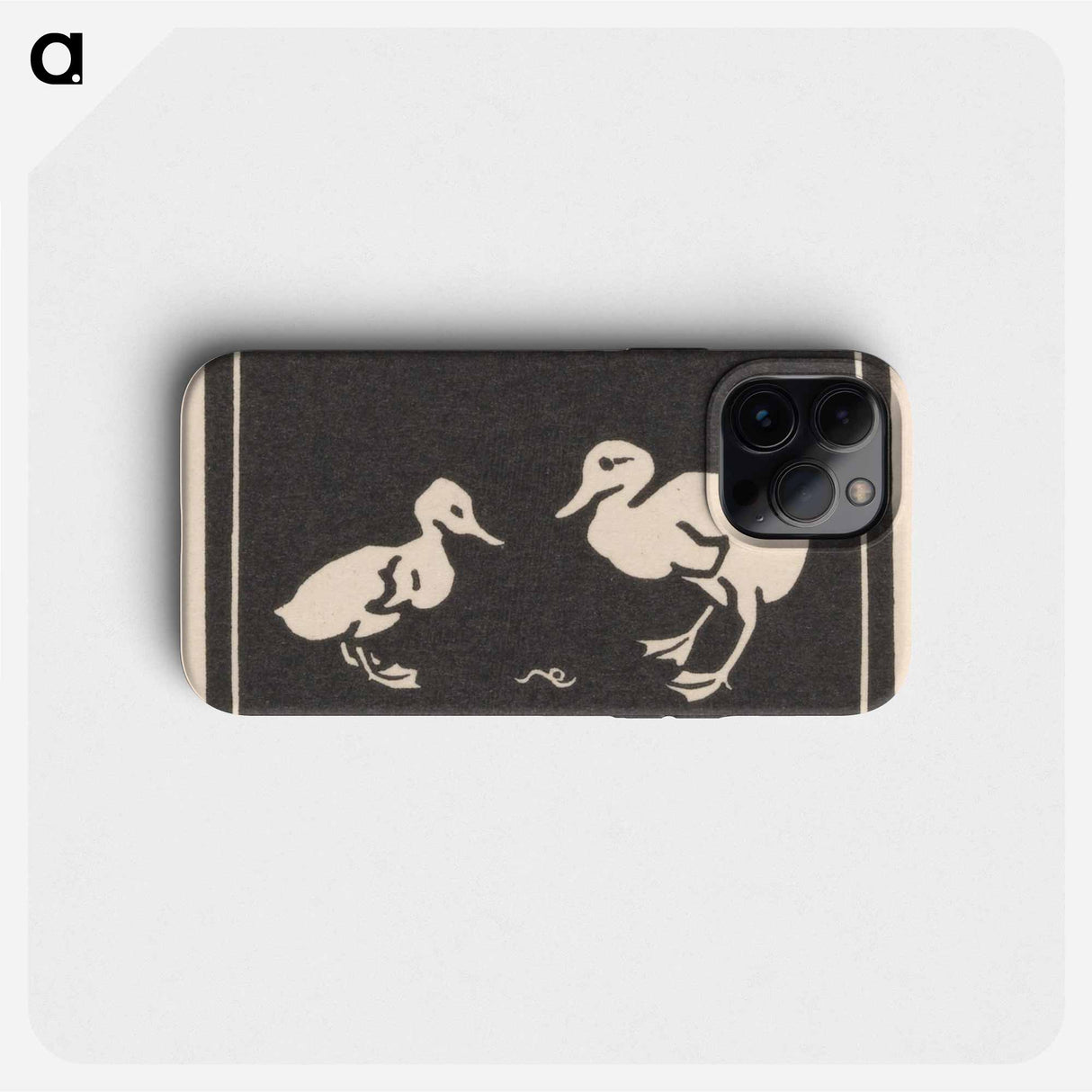 Twee eendenkuikens - Julie de Graag Phone Case.