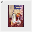 アートポストカード-Bubbles of Health
 - 国立医学図書館 Postcard.