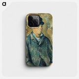 The Artist's Son, Paul - Paul Cezanne Phone Case.