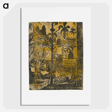 アートポスター-Noa noa - ポール ゴーギャン Poster.