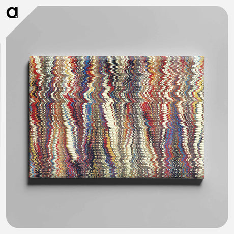 アートパネル-Remixed Glitch Pattern
 - 大英図書館 Canvas.
