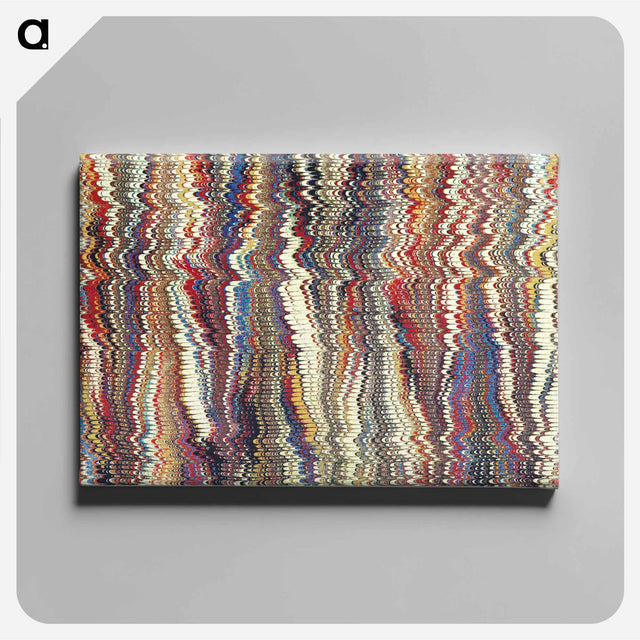 アートパネル-Remixed Glitch Pattern
 - 大英図書館 Canvas.