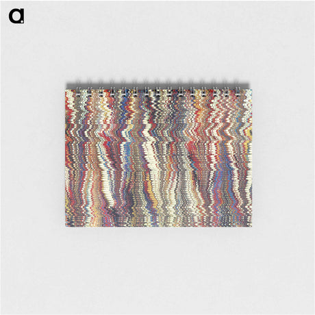 アートメモ帳-Remixed Glitch Pattern
 - 大英図書館 Memo.