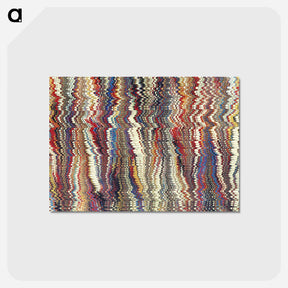 アートポストカード-Remixed Glitch Pattern
 - 大英図書館 Postcard.