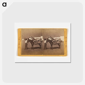 アートポストカード-Bringing in the Wounded after an Engagement
 - エドワード マイブリッジ Postcard.