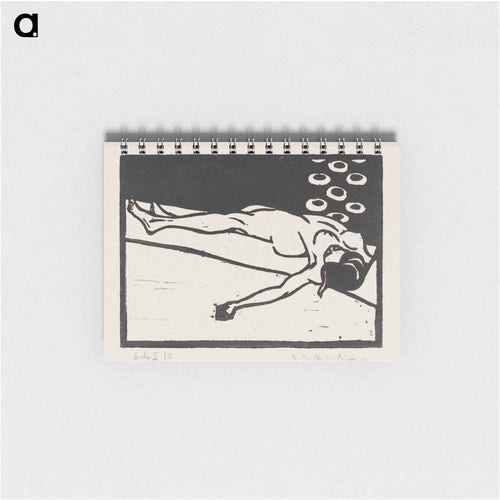 Reclining Nude - Ernst Ludwig Kirchner Memo.