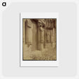 アートポストカード-Longpont, Eglise XV siècle
 - ウジェーヌ アジェ Postcard.