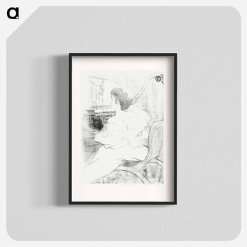 The original work - Henri de Toulouse-Lautrec Poster.