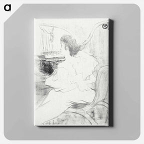 アートパネル-L’Estampe originale - アンリ ド トゥールーズ ロートレック Canvas.