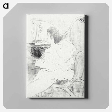 アートパネル-L’Estampe originale - アンリ ド トゥールーズ ロートレック Canvas.
