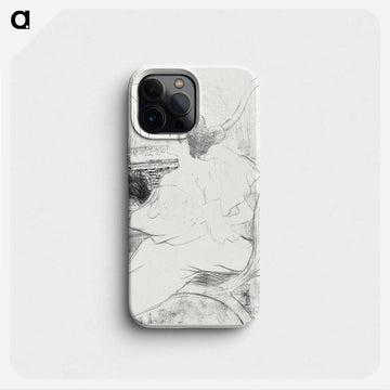 L’Estampe originale - アンリ ド トゥールーズ ロートレック Phone Case.