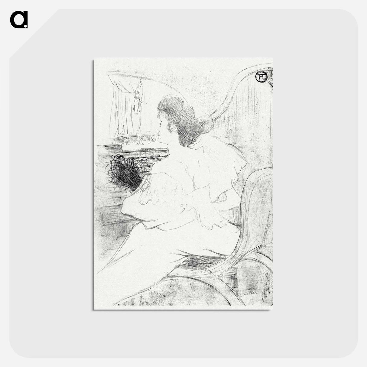 アートポストカード-L’Estampe originale - アンリ ド トゥールーズ ロートレック Postcard.