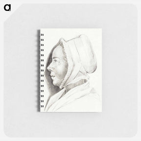 アートメモ帳-Portrait of a young woman - ジャン ベルナール Memo.
