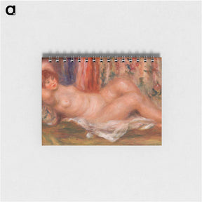 アートメモ帳-Nude Woman Reclining - ピエール オーギュスト ルノワール Memo.
