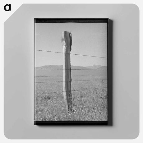 アートパネル-Sign. Seaside, Oregon
 - ラッセル リー Canvas.