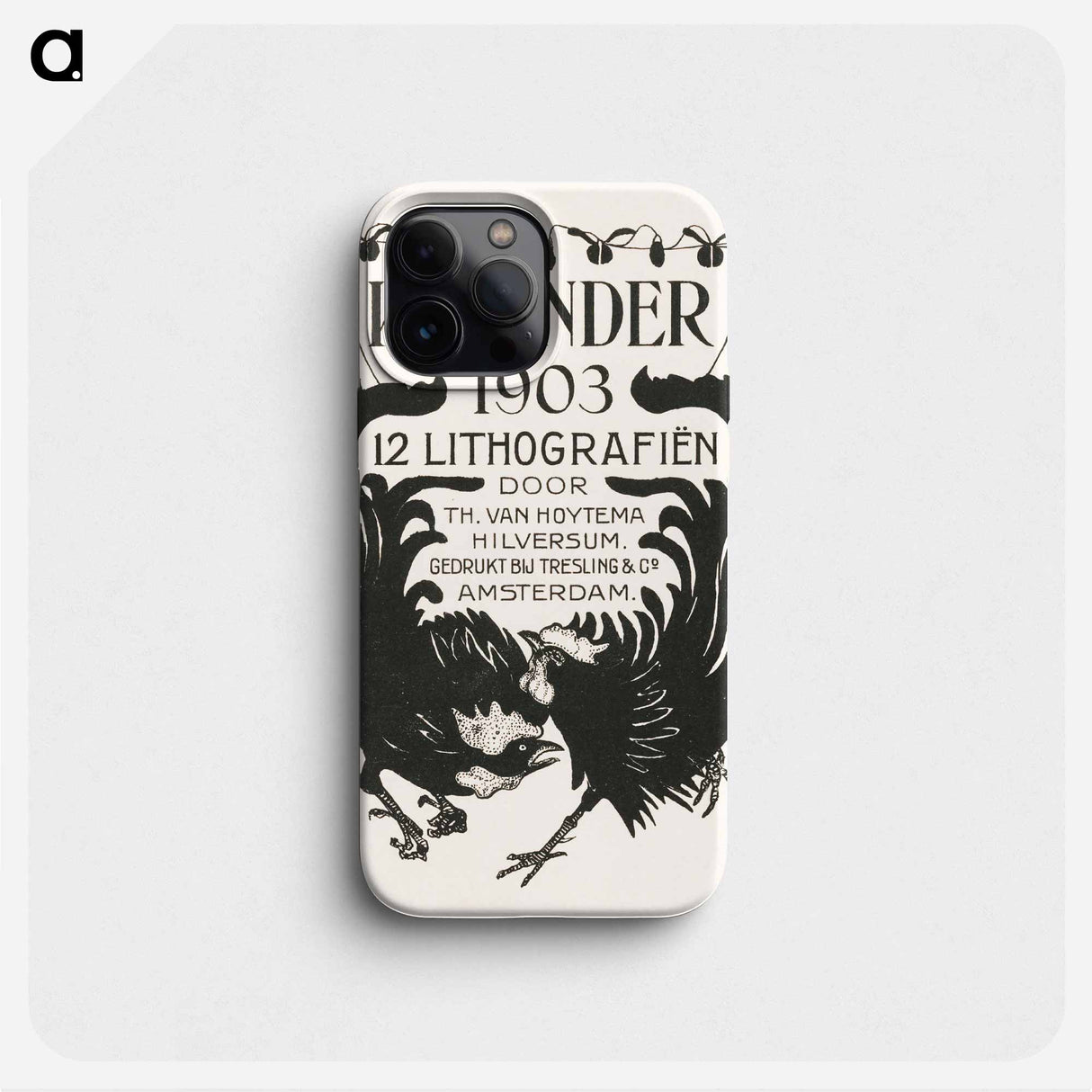 Bookmark for calendar 1903 - Theo van Hoytema Phone Case.