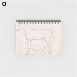 アートメモ帳-Anatomical Study of a Horse, Founded on `Eclipse'
 - イェール大学アートギャラリー Memo.