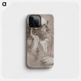 Man listening - アルバート エーデルフェルト Phone Case.