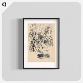 アートポスター-Lamentation of christ - アーノルド ピーター ワイズ クビンチャン Poster.