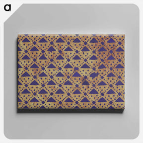 アートパネル-Triangle Pattern Background
 - 大英図書館 Canvas.