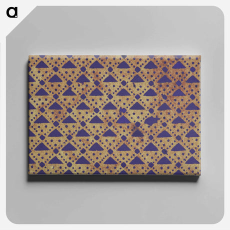 アートパネル-Triangle Pattern Background
 - 大英図書館 Canvas.