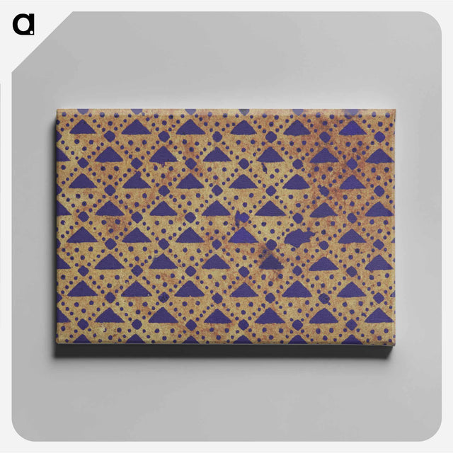 アートパネル-Triangle Pattern Background
 - 大英図書館 Canvas.