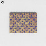 アートメモ帳-Triangle Pattern Background
 - 大英図書館 Memo.