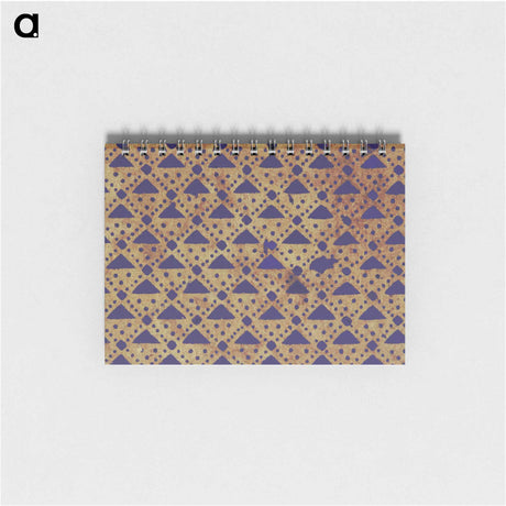 アートメモ帳-Triangle Pattern Background
 - 大英図書館 Memo.