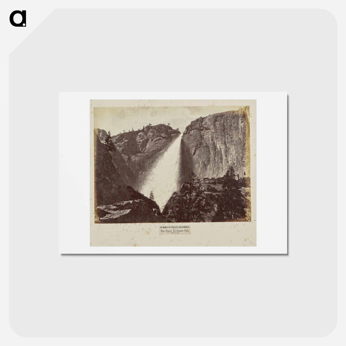 アートポストカード-Yo-Sem-i-te Valley, California
 - エドワード マイブリッジ Postcard.