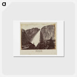 アートポストカード-Yo-Sem-i-te Valley, California
 - エドワード マイブリッジ Postcard.