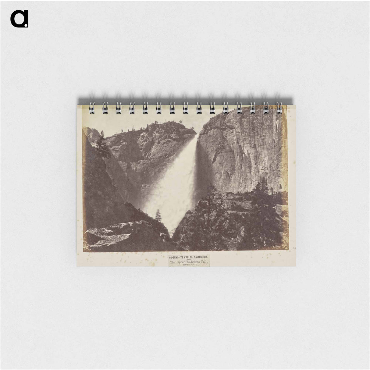 アートメモ帳-Yo-Sem-i-te Valley, California
 - エドワード マイブリッジ Memo.