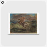 3-91_Eugene-Delacroix_hagaki