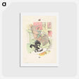 アートポストカード-Les grands concerts de l'opera - アンリ ド トゥールーズ ロートレック Postcard.