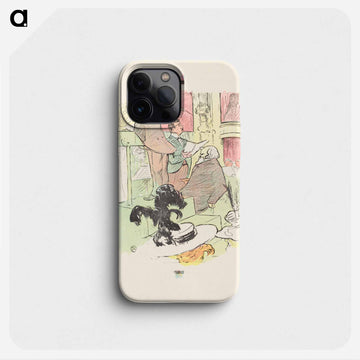 Les grands concerts de l'opera - アンリ ド トゥールーズ ロートレック Phone Case.