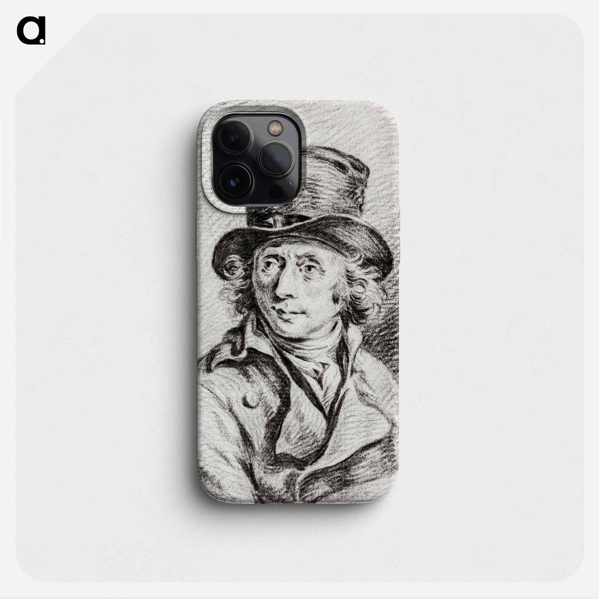 Portrait of Adriaan de Lelie - ジャン ベルナール Phone Case.