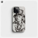 Portrait of Adriaan de Lelie - ジャン ベルナール Phone Case.
