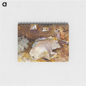 アートメモ帳-Oxen - ジョン シンガー サージェント Memo.