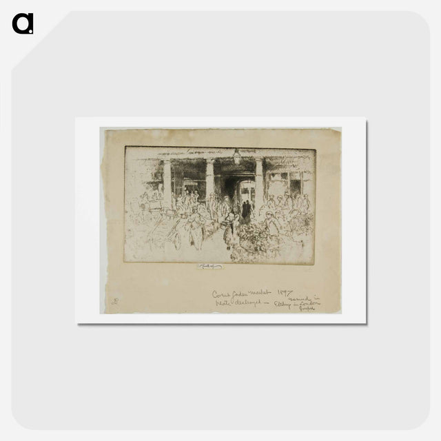 アートポストカード-Covent Garden
 - ジョセフ ペネル Postcard.