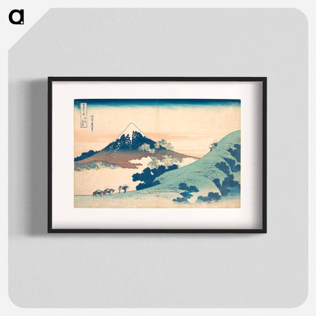 アートポスター-Fuji from Inume Pass - 葛飾 北斎 Poster.
