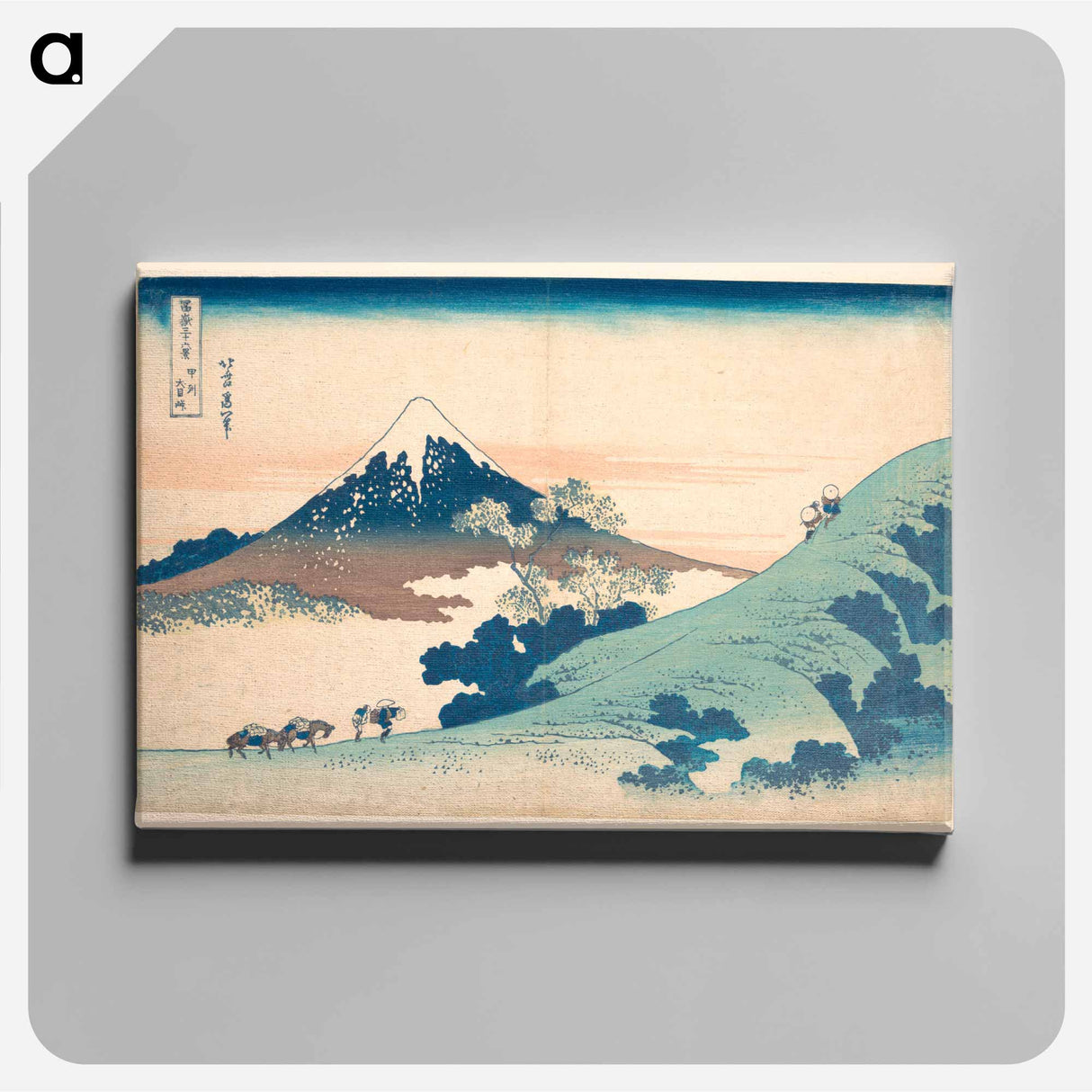 Fuji from Inume Pass - Katsushika Hokusai Canvas.