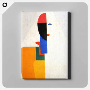 アートパネル-Woman Torso - カジミール マレーヴィチ Canvas.