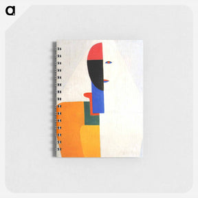 アートメモ帳-Woman Torso - カジミール マレーヴィチ Memo.