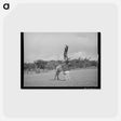 アートポストカード-Clown Rider at Quemado Rodeo
 - ラッセル リー Postcard.
