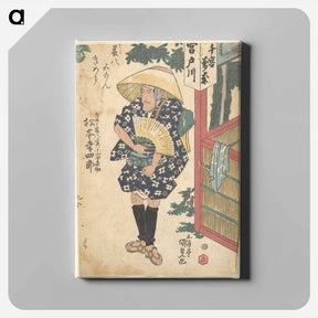 アートパネル-Utagawa Kunisada Print
 - 歌川 国貞 Canvas.