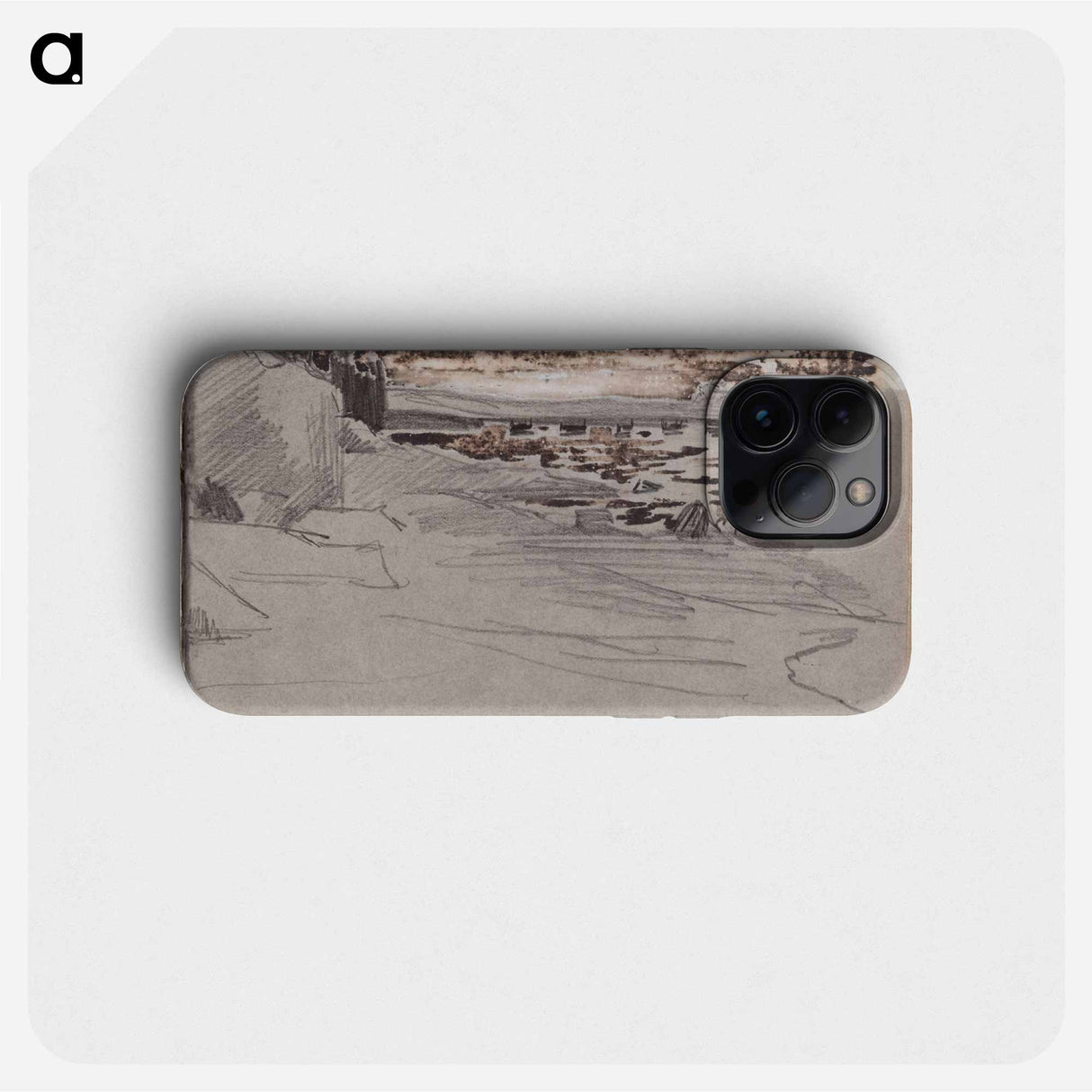(unknown) part of a sketchbook - アルバート エーデルフェルト Phone Case.