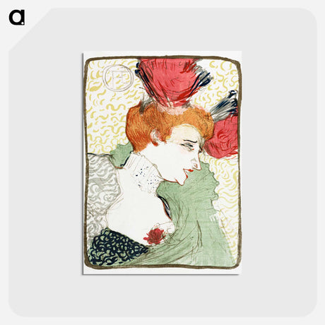 アートポストカード-Mademoiselle Lender
 - クリーブランド美術館 Postcard.