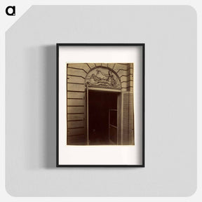 アートポスター-Overdoor Relief, Hôtel du Cardinal Dubois
 - ウジェーヌ アジェ Poster.