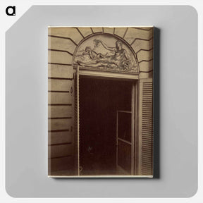 アートパネル-Overdoor Relief, Hôtel du Cardinal Dubois
 - ウジェーヌ アジェ Canvas.